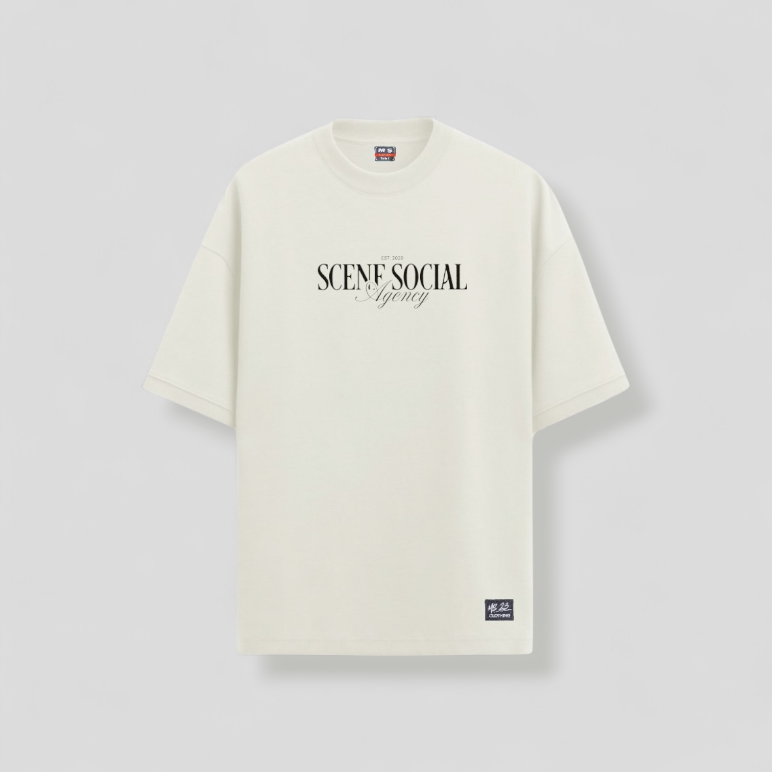 Camiseta Scene Social overcize