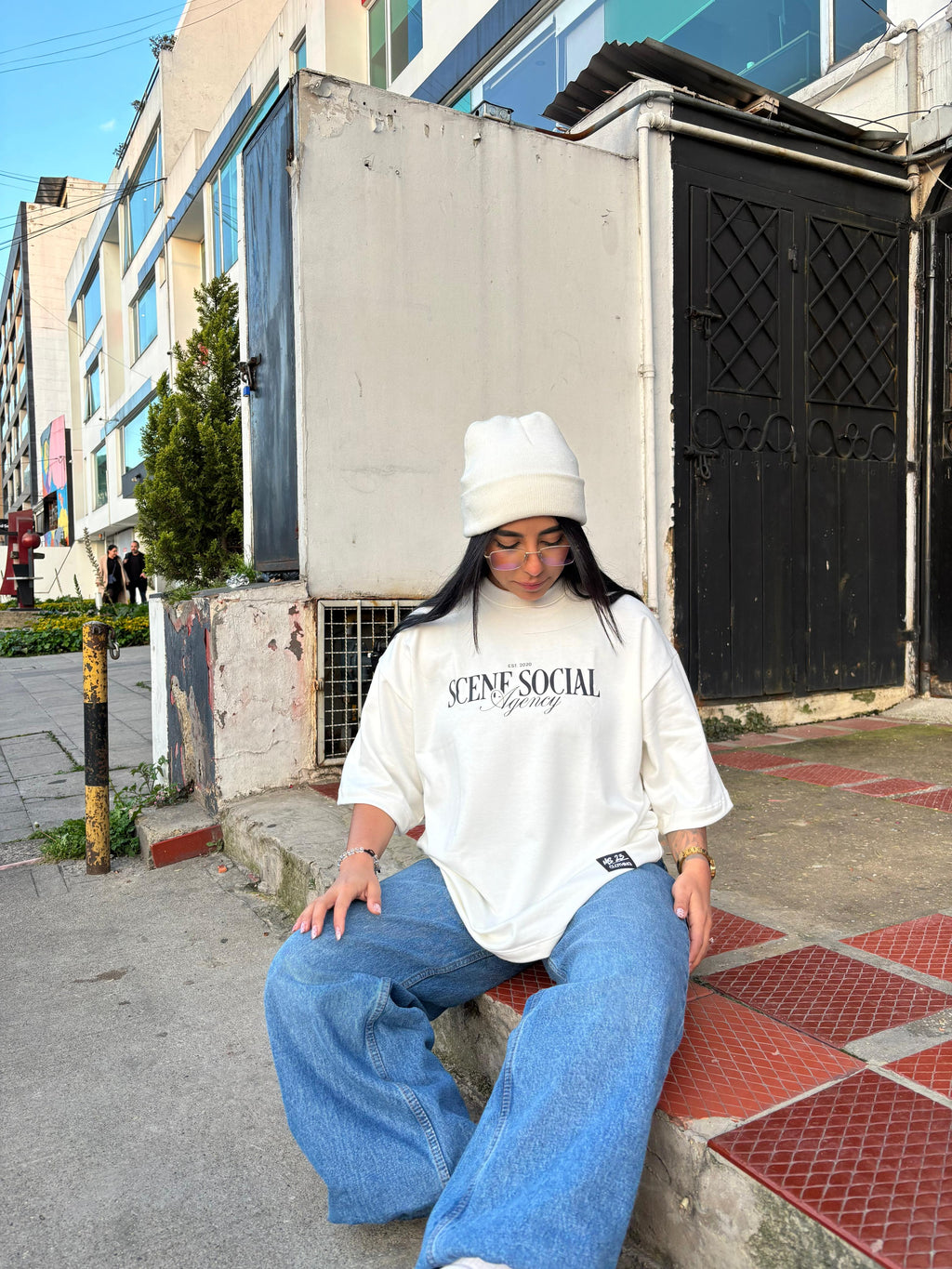 Camiseta Scene Social overcize