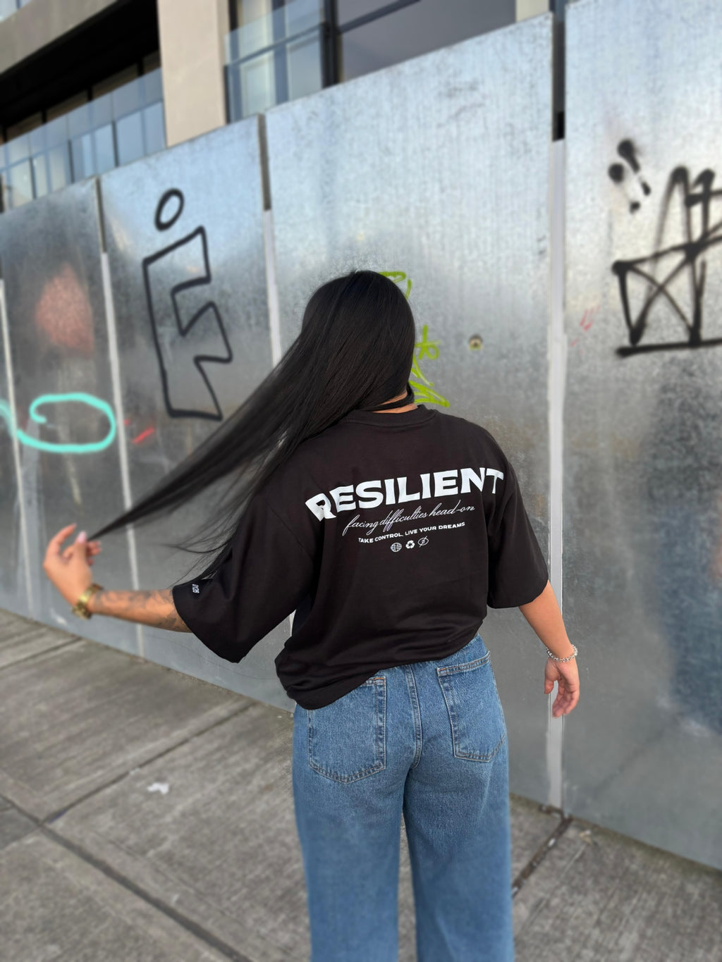 Camiseta Achiever overcize