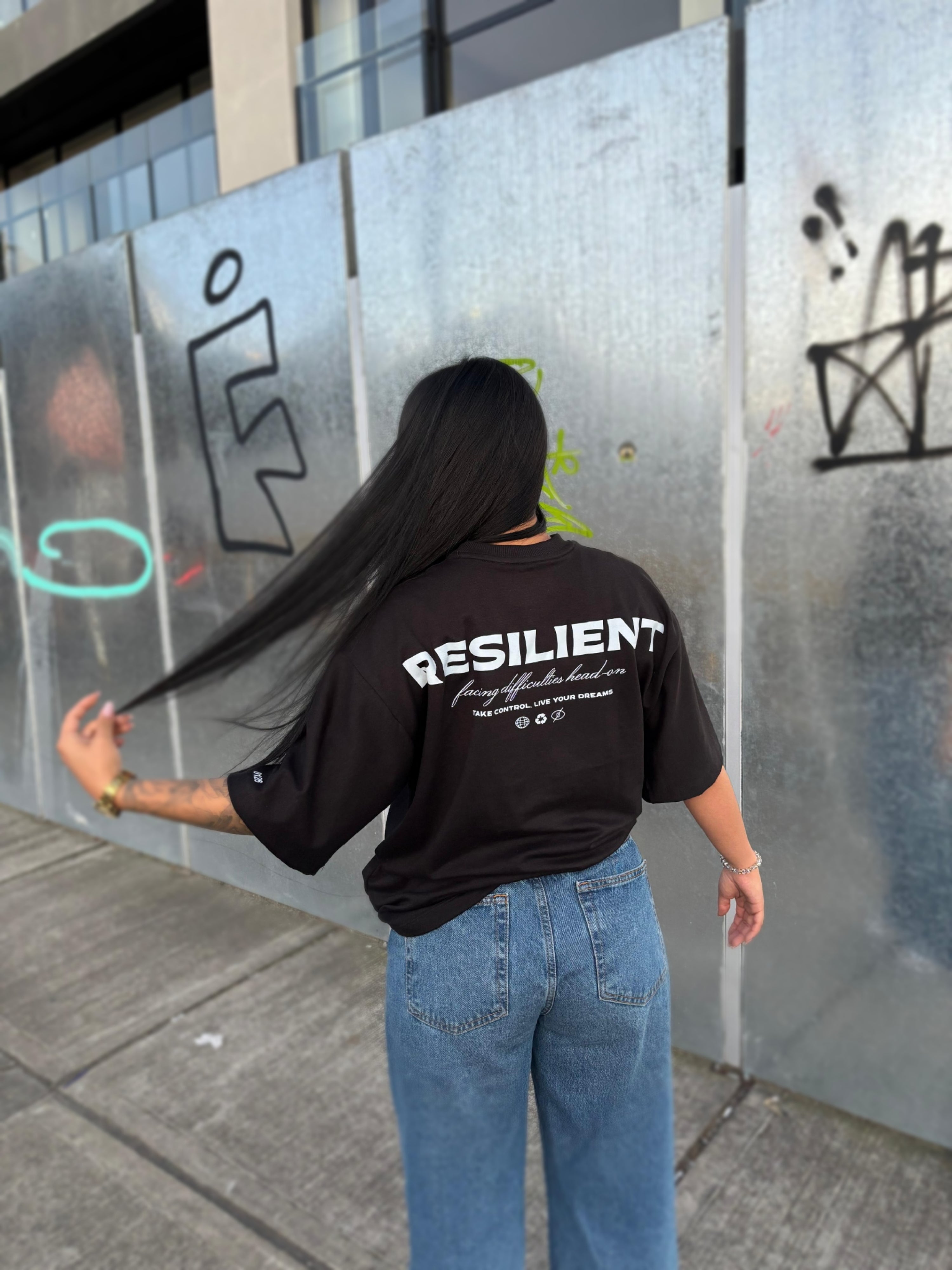 Camiseta Achiever overcize